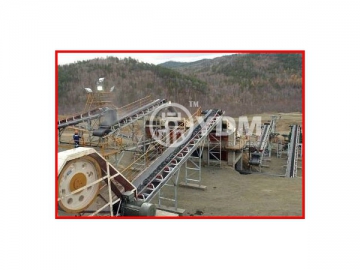 Portable Secondary Cone Crusher Plant