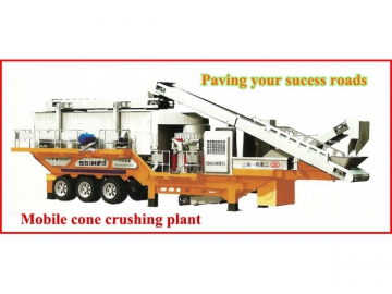 Portable Secondary Cone Crusher Plant