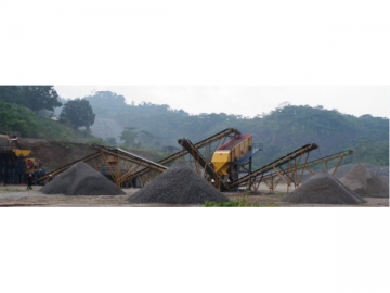 Mobile VSI Sand Crusher Plant