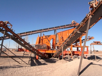 Mobile VSI Sand Crusher Plant