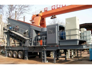 Portable Secondary Cone Crusher Plant