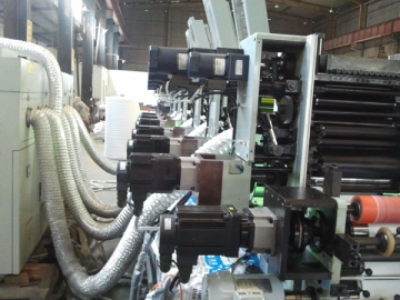 8-Color Intermittent Letterpress High Speed Label Printing Machine