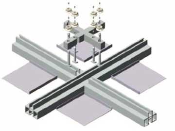 Double Layer Load-Bearing Clean Room Ceiling System