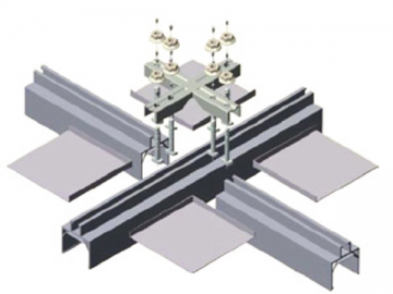 Double Layer Load-Bearing Clean Room Ceiling System