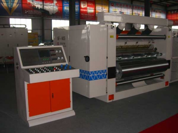 SF-380S/405S Type Fingerless Single Facer For Corrugated Paperboard