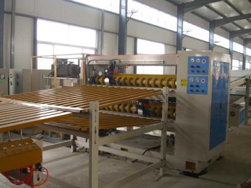 NC Corrugated Board Helical Cross Cutting Machine