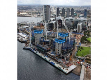 Steel Piling Pipe used in Wharf and Dock