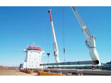 Steel Piling Pipe used in Wharf and Dock