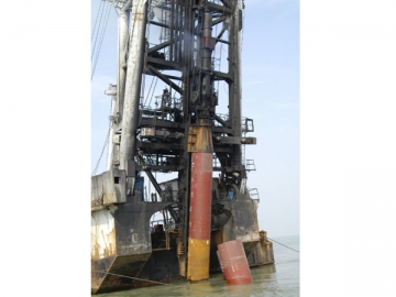 Steel Piling Pipe used in Bridge Crossing River and Sea