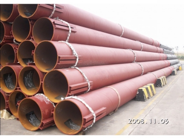 Clutch Steel Pipe used in Dock Piling