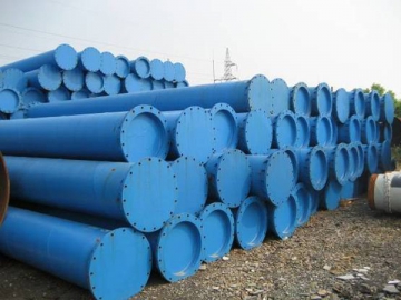 Supporting Steel Pipe used in Municipal Construction Project