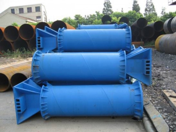 Supporting Steel Pipe used in Municipal Construction Project