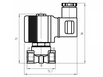 VX2, VX3 Gas and Liquid Solenoid Valve