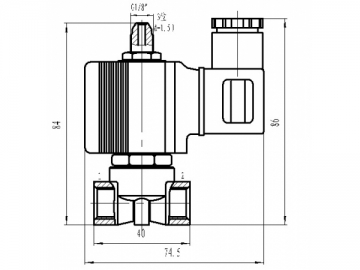 VX2, VX3 Gas and Liquid Solenoid Valve