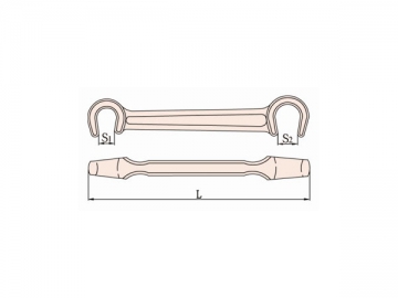 169 Non Sparking Double C Spanner