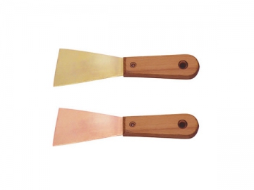 204C Non Sparking Putty Knife with Wooden Handle
