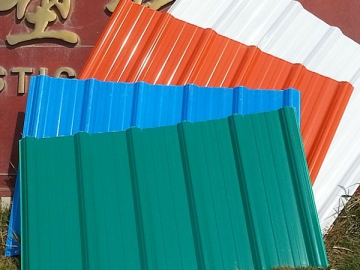 Weatherproof ASA-PVC Roofing Sheet