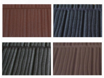 Wood Grain Steel Roof Tile