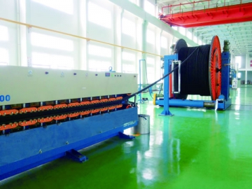 KRB Steel Tape Armoring Machine