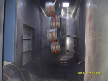 Car Wheel Rim Powder Coating Line