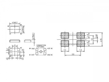 4025 SMD Crystal