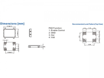 5032 SMD Oscillator