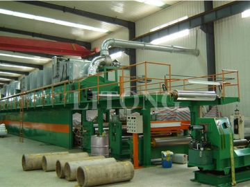 SSTZ1600-25 Aluminum Coil Double Coating Double Drying Coating Production Line