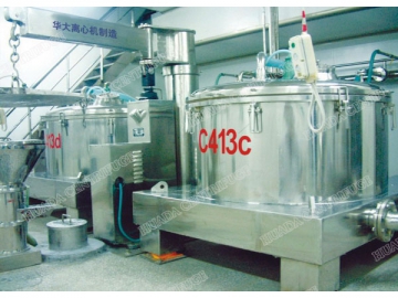 PSD Top Discharge Centrifuges with Filter Bag