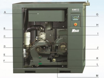 Rotary Screw Air Compressor <small>(Fixed Speed)</small>