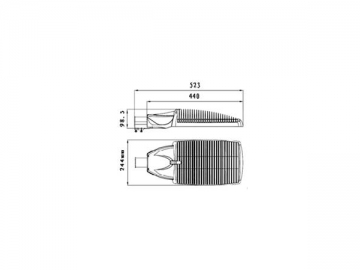 JZSL-B-*075 LED Street Light