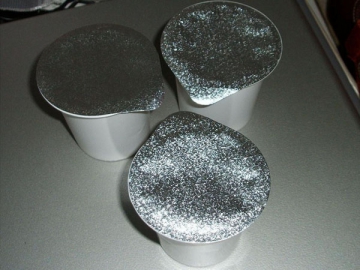 Aluminum Foil Lid   <small>(Peel Seal Lidding Laminated with PP Film) </small>