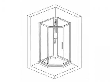 Shower Cabin <small>(Quick Installation Type) </small>