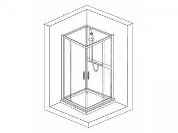 Shower Cabin <small>(Quick Installation Type) </small>