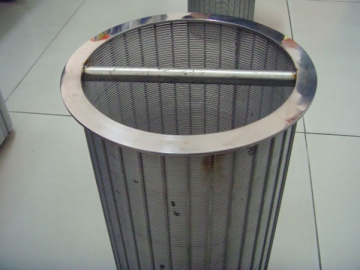 Cylindrical Screen for Wastewater Treatment