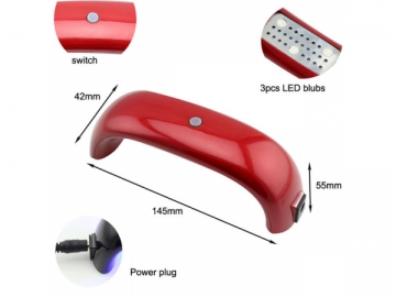 6W LED Nail Lamp, LE-003