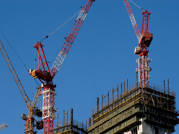 lift planning luffing jib tower crane
