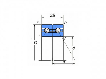 Angular Contact Thrust Ball Bearing, BTR10S Series