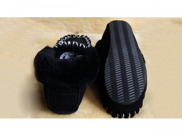 Sheepskin Moccasin Slippers