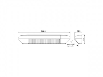 Awning Entrance lamp/Vehicle Side Light