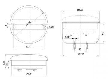 LED Stop/Tail Lamp