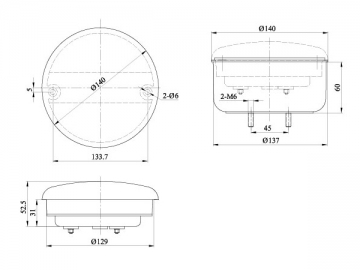 LED Reverse Light