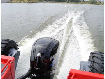 Amphibious Vehicle for Land and Water Tours