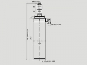 Hydraulic Cylinder for 4 Post Lift