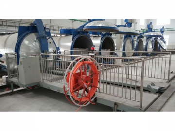 Autoclave Movable Pit Bridge