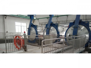 Autoclave Movable Pit Bridge