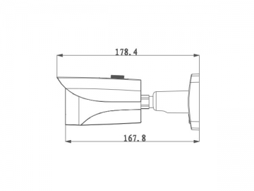 4K Ultra HD Network Small IR-Bullet Camera