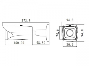 3Megapixel Full HD WDR Smart Network Motorized IR Camera