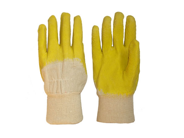 Cotton Lined Latex Dipped Gloves Manufacturer | Cloud Computing at ETW