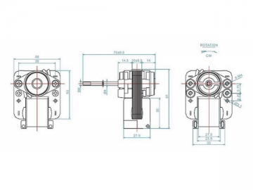 Shaded Pole Motor YJF4810