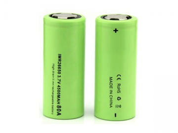 26650 Li-Ion Rechargeable Battery